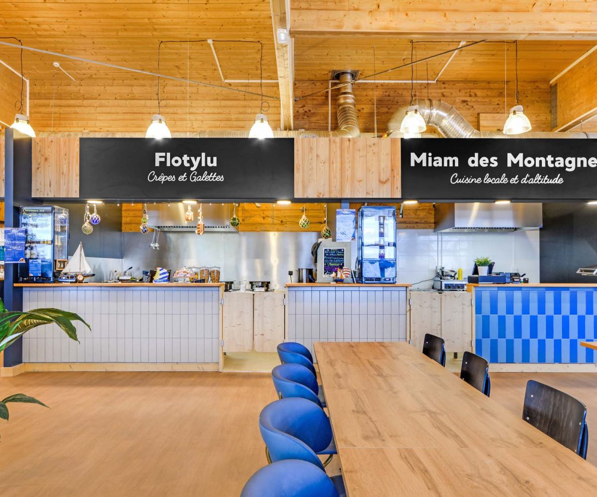 Food court au Villages du Bachat Chamrousse